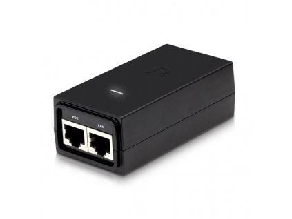 Ubiquiti POE-24-12W-G - Gigabit PoE adapter 24V/0,5A (12W), včetně napájecího kabelu