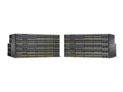 Cisco Switch WS-C2960X-48TD-L 48x 10/100/1000 + 2x 10G SFP+, LAN based
