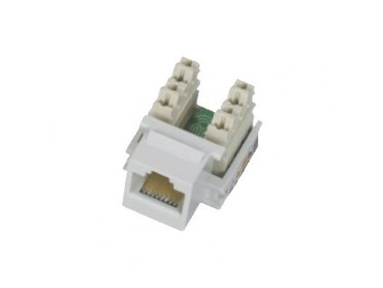 DATACOM Keystone RJ45 UTP CAT5E (110) KLASIK bílý