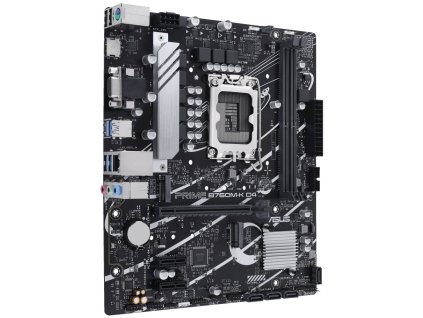 ASUS PRIME B760M-K D4 / Intel B760 / LGA1700 / 2x DDR4 / 2x M.2 / HDMI / VGA / mATX