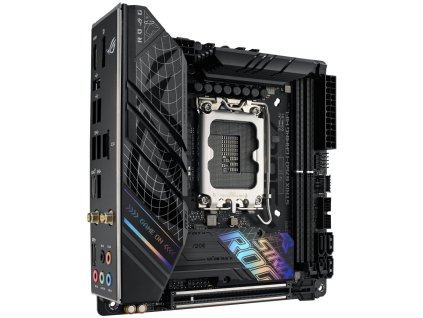 ASUS ROG STRIX B760-I GAMING WIFI / Intel B760 / LGA1700 / 2x DDR5 / 2x M.2 / DP / HDMI / 1x USB-C / WIFI / mini-ITX