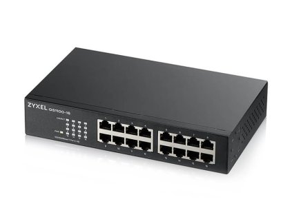 ZyXEL GS1100-16, 16-port Gigabit Unmanaged Switch v3