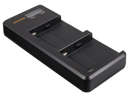 PATONA nabíječka Foto Dual LCD Sony F550/F750/F970 USB
