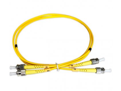 DATACOM optický patchcord ST-ST 09/125 SM   1m duplex