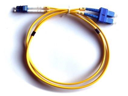 DATACOM optický patchcord LC-SC 09/125 SM   1m duplex