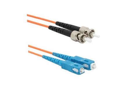 DATACOM optický patchcord ST-SC 62,5/125 MM   1m duplex