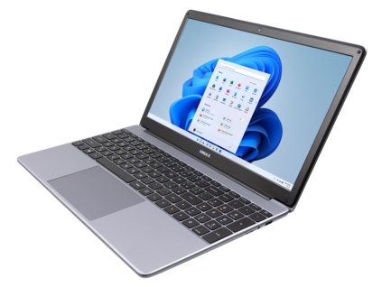 UMAX notebook VisionBook 15Wj/ 15,6" IPS/ 1920x1080/ N4500/ 4GB/ 128GB eMMC/ mini HDMI/ USB/ USB 3.0/ W11 Pro/ šedý