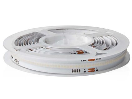 NEDIS Wi-Fi chytrý LED pásek/ 12W/ 220 - 240V/ IP20/ 1000lm/ 2700 - 6500 K/ teplá až studená bílá/ Nedis® SmartLife/ 2m