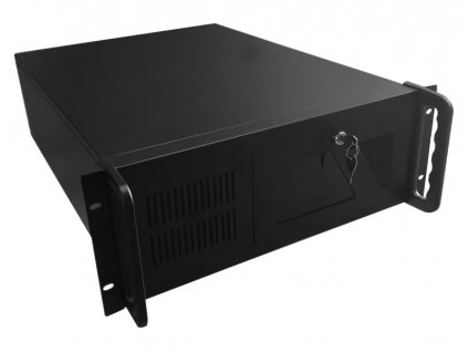 DATACOM 19" Case IPC 4U/585mm  BK bez PSU