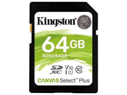 KINGSTON Canvas Select Plus 64GB SDXC / UHS-I / CL10