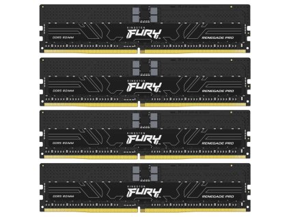 KINGSTON FURY Renegade Pro XMP 64GB DDR5 5600MT/s / CL36 / DIMM / ECC Reg / Kit 4x 16GB
