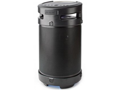 NEDIS párty reproduktor/ 4.1/ výkon 150 W/ Bluetooth/ AUX/ USB/ 3,5 mm jack/ IPX5/ černo-stříbrný