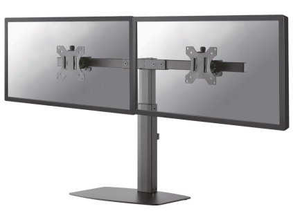 Neomounts FPMA-D865DBLACK /Držák displeje/na stůl/10-27"/stojan/VESA 100X100/nosn.2x6kg/2 displeje/černý