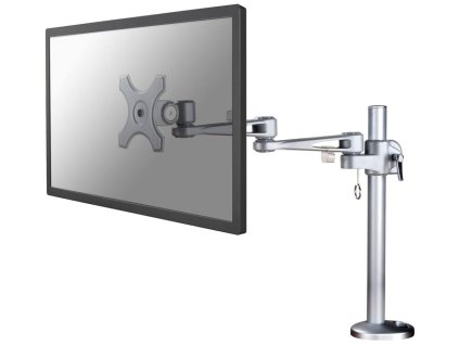 Neomounts FPMA-D935G /Držák displeje/na stůl/10-30"/průchodka/3čepy/VESA 100X100/nosn.10kg/1 displej/stříbrný