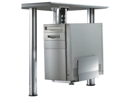 Neomounts  CPU-D200SILVER / CPU Holder (height PC: 39-54 cm / width PC: 13-23 cm) / Silver