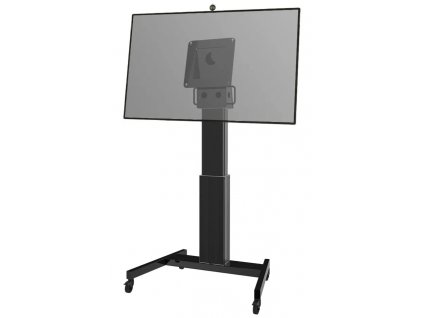 Neomounts Select NM-HUB2LIFTBLACK/Držák displeje/vozík/max 50"/VESA 350x350/nosn. 150kg/mot. nast.výšky/náklon/rotace/če