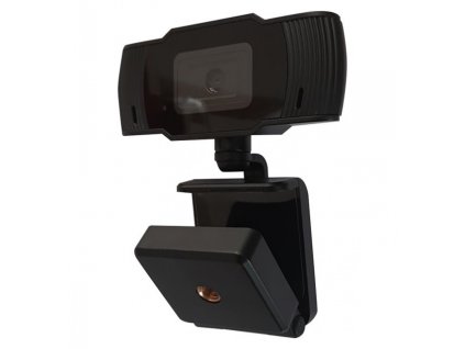 UMAX webkamera Webcam W5/ 5MP HD 2592x1944/ 1/4" CMOS/ mikrofon/ držák/ Plug and Play/ Autofocus/ USB 2.0/ 1,5 m/ černá