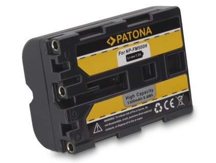 PATONA baterie pro foto Sony NP-FM500 1300mAh