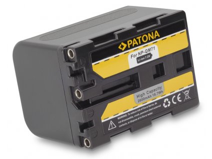 PATONA baterie pro digitální kameru Sony QM71 2600mAh
