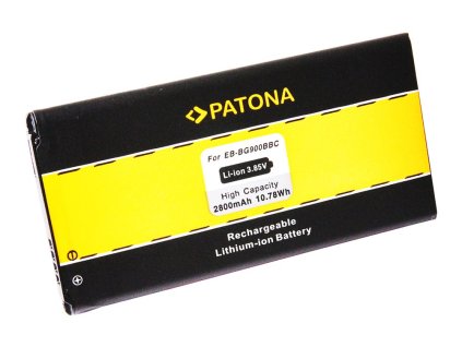 PATONA baterie pro mobilní telefon Samsung S5 GT- I9600 2800mAh 3,7V Li-Ion