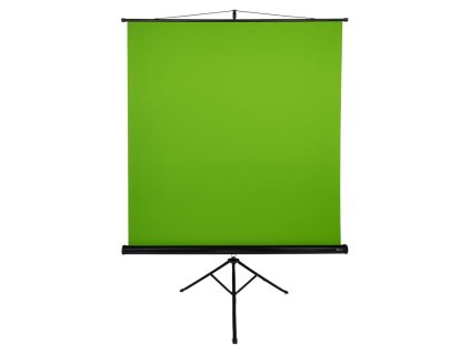 AROZZI Green Screen/ zelené plátno pro fotografy a streamery/ mobilní trojnožka 90" (228 cm)/ 157 x 157 cm/ case černý