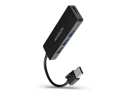 AXAGON SLIM hub USB-A / HUE-G1A / USB 3.2 Gen1 / 4x USB-A / 0,1m