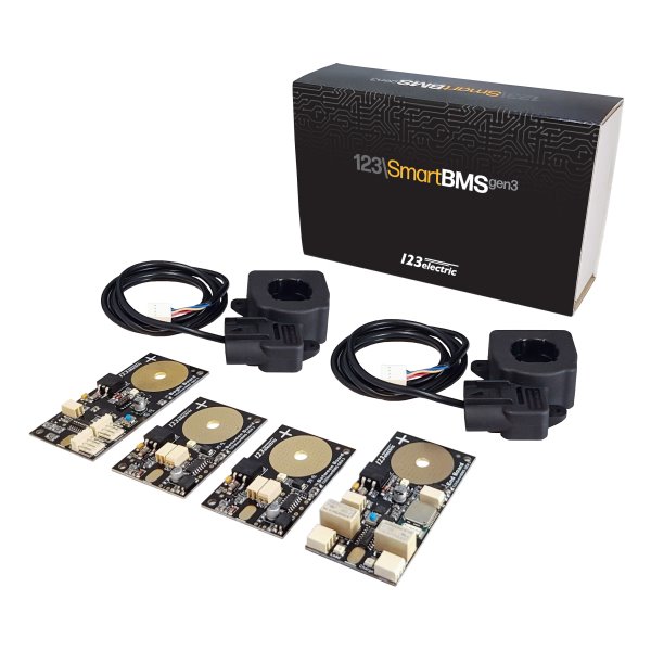 ALBERTRONIC 123electric BMS123 Smart Gen3 - kompletní sada (4 články) s Bluetooth 4.0