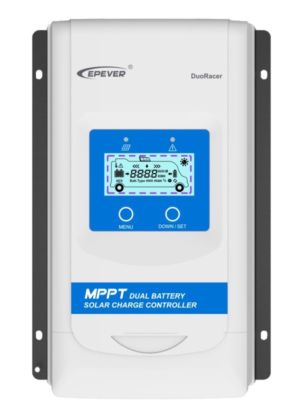 EPsolar EPEVER DR3210-DDS solární MPPT regulátor 12/24 V, DuoRacer 30A, vstup 100V