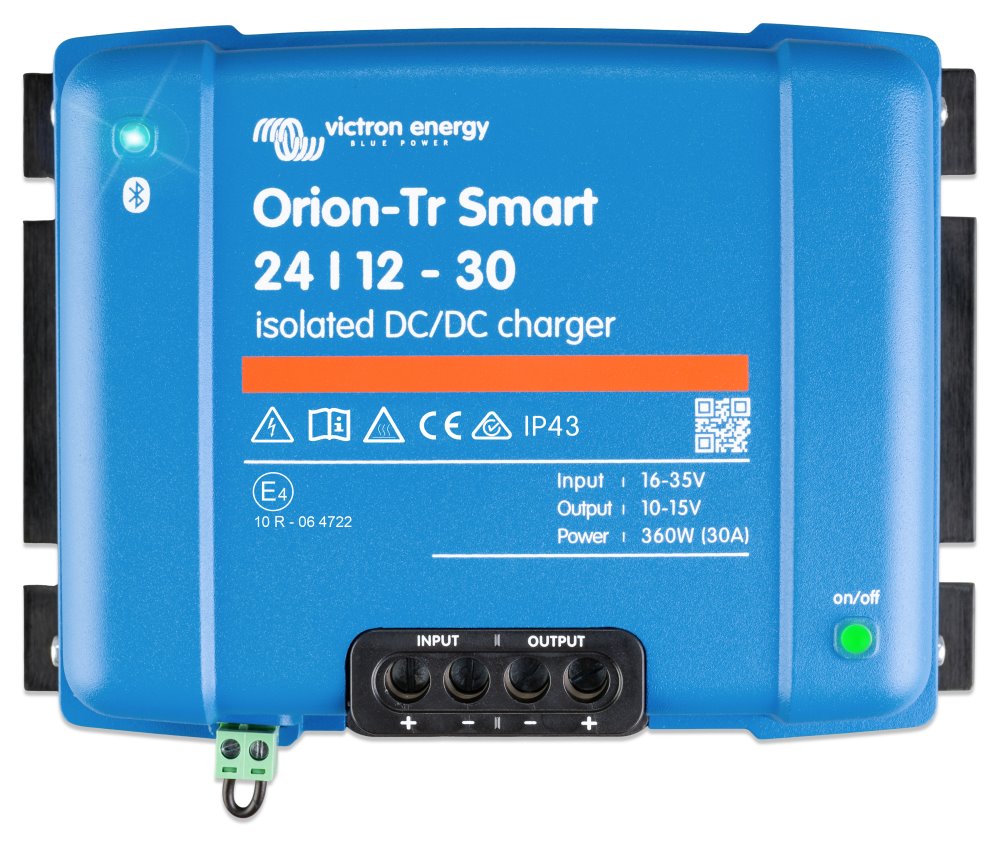 Victron Orion-Tr Smart DC-DC nabíječka 24/12-30A (360W) izolovaná