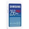 SAMSUNG PRO Plus SDXC 256GB + USB Adaptér / CL10 UHS-I U3 / V30