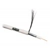 DATACOM Koaxiální kabel RG-6  (6,5mm/1,0mm) 75 Ohm  250m bílý