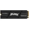 KINGSTON FURY Renegade SSD 500GB SSD / NVMe M.2 PCIe Gen4 / Interní / M.2 2280 / Heatsink / 10,5mm