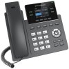 Grandstream GRP2612W VoIP telefon, 2x SIP, barevný podsvícený displej, 2x 10/100 Mbps RJ45, PoE, WiFi