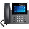 Grandstream GXV3450 VoIP telefon, 16x SIP, barevný dotykový 5" displej, 2x Gbps RJ45, PoE, DualBand WiFi, BT. USB