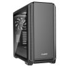 Be quiet! skříň SILENT BASE 601 Window / MidT / bez zdroje / 1x USB2.0 + 2x USB3.0 / průhledná bočnice / stříbrná