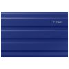 SAMSUNG Portable SSD T7 Shield 2TB / USB 3.2 Gen 2 / USB-C / Externí / Modrý