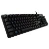 Logitech herní klávesnice G512 LIGHTSYNC RGB/ mechanická/ GX Red/ USB/ US layout/ Carbon