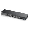 ZyXEL GS2220-28, EU region, 24-port GbE L2 Switch with GbE Uplink (1 year NCC Pro pack license bundled)