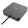 i-tec dokovací stanice/ 2x USB-C/ 2x USB 2.0/ 3x USB 3.0/ HDMI/ 2x DP/ LAN/ Power Delivery 100 W