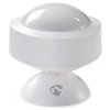 NEDIS Wi-Fi chytrý snímač pohybu/ kabelový/ vnitřní/ Android/ iOS/ Nedis® SmartLife/ adaptér/ bílý