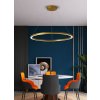 IMMAX NEO FINO SMART závěsné svítidlo 1 kruh, 80cm, 60W, zlaté, Zigbee 3.0, TUYA