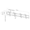Neomounts NS-WMB200BLACK/Držák displeje/na stěnu/40-52"/menu board sklopný/VESA 600X400/nosn. 2x50kg/2 displeje/černý