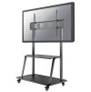 Neomounts NS-M4000BLACK / Mobile Flat Screen Floor Stand (stand+trolley) (height: 137-153 cm) box 1/2 / Black