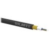 Solarix Zafukovací kabel MINI 04vl 9/125 HDPE Fca černý SXKO-MINI-4-OS-HDPE