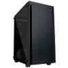 Zalman skříň T3 PLUS / mATX / 2 x 120 mm fan / 2xUSB 2.0 / USB 3.0 / tvrzené sklo / černá