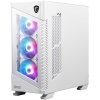 MSI skříň MPG VELOX 100R WHITE/ bez zdroje/ levé temperované sklo/ 4x ARGB 120 mm fan/ 1x USB3.1 Type-C/ 2x USB3.0/ bílá