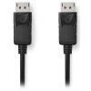 NEDIS kabel DisplayPort/ zástrčka DisplayPort - zástrčka Displayport/ 4K/ černý/ bulk/ 3m