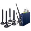 Planet dual 5G/LTE bezpečnostní brána, 2xWAN + 3xLAN/1xSFP, DI/DO, GPS, WiFi, DIN, IP30, -45/+75°C, dual 9-54VDC
