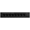 STRONG switch SW8000M/ 8x port Gigabit RJ45/ 10/100/1000 Mb/s/ 16 Gb/s/ 802.3i/u/ab/x/az/ kovové šasi/ černý