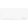 STRONG switch SW8000P/ 8x port Gigabit RJ45/ 10/100/1000 Mb/s/ 16 Gb/s/ 802.3i/u/ab/x/az/ plastové šasi/ bílý